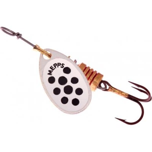 Блешня Mepps Aglia Decorees silver/black dots 3.5гр №1 (30124 001) зображення 1