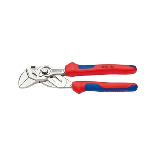 Клещи KNIPEX переставные клещи-гаечный ключ, 180мм, двухкомпонентные ручки (86 05 180) изображение 1