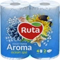 Туалетний папір Ruta Aroma Ocean ароматизований Блакитний 2 шари 4 рулони (4820023740389) - зменшене зображення 1