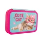 Пенал Smart Cute Cat твердий подвійний (532791) - зменшене зображення 1