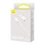 Дата кабель USB 2.0 AM to Micro 5P 1.0m 2A white Baseus (CAMYS-02) - уменьшенное изображение 4