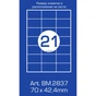 Этикетка самоклеящаяся Buromax BM.2837 - уменьшенное изображение 2