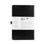 Книга записна Axent Partner 125х195 мм без лініюванням 96 аркушів Чорна (8307-01-A) - зменшене зображення 3