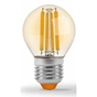 Лампочка Videx Filament G45FA 6W E27 2200K 220V (VL-G45FA-06272) - зменшене зображення 1