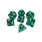 Набір кубиків для настільних ігор Games 7 Days Double Glitter 7 Dice Set - Aqua-Gold (g7dglitdc04) - зменшене зображення 1