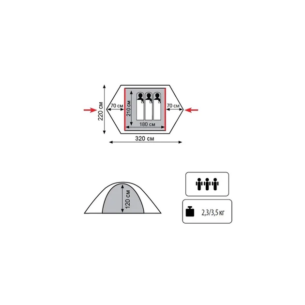 Намет Tramp Lite Hunter 3 Camo (UTLT-001) - picture 12