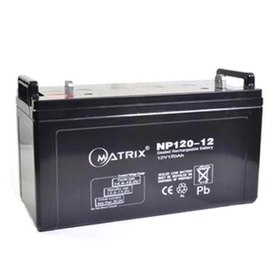 Батарея до ДБЖ Matrix 12V 120AH (NP120-12) зображення 1
