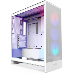 Корпус NZXT H7 Flow RGB All White (CM-H72FW-R1) зображення 1