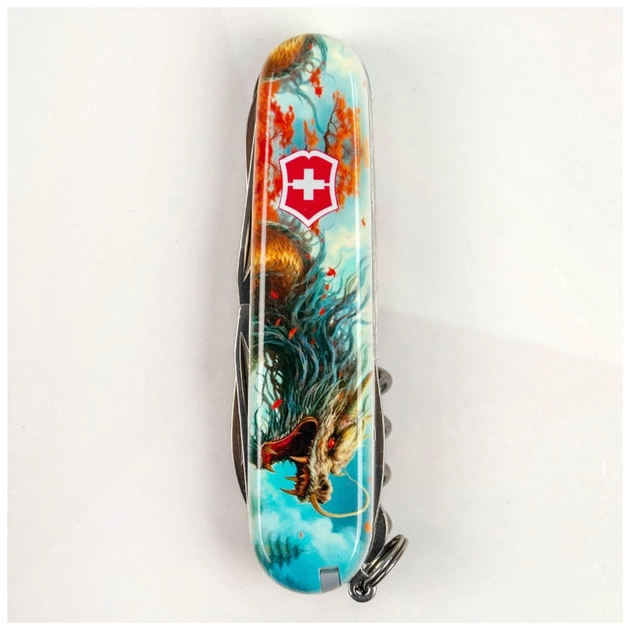 Ніж Victorinox Huntsman Zodiac 91 мм Бойовий дракон (1.3713.7_Z3230p) - picture 10