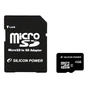 Карта пам'яті Silicon Power 4Gb microSDHC class 4 (SP004GBSTH010V10) - зменшене зображення 1