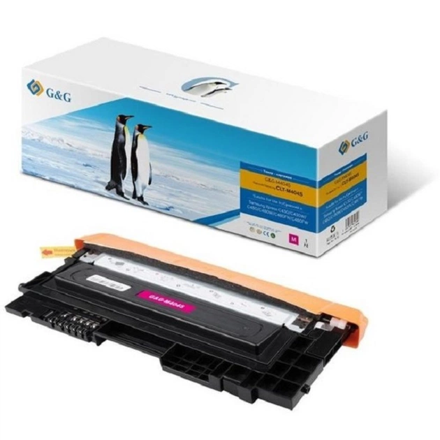Картридж G&G для Samsung C430/C430W,C480/C480W/ C480FN SU242A Magenta (G&G-M404S) - зображення 1