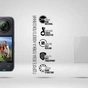 Плівка захисна Armorstandart hydrogel Insta360 X4 Only 1 Big Screen 6 pcs (ARM93845) - зменшене зображення 2