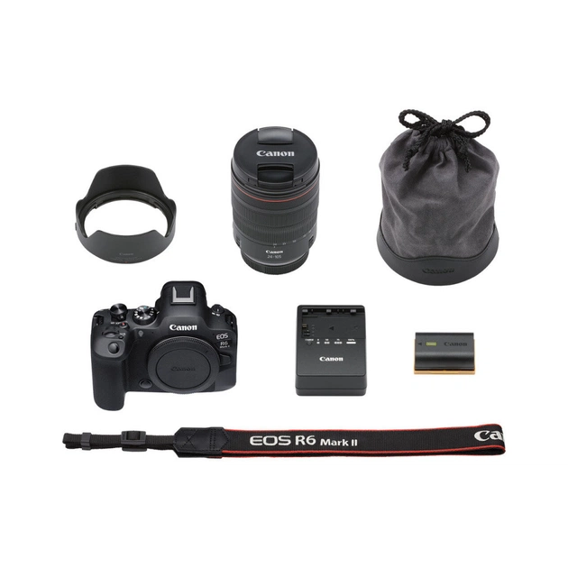 Цифровий фотоапарат Canon EOS R6 Mark II + RF 24-105 f/4.0-7.1 IS STM (5666C030) - picture 10