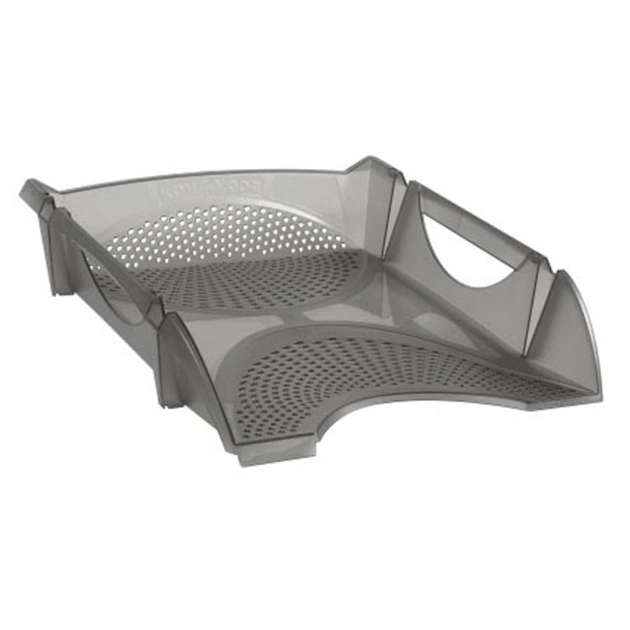 Лоток для паперів Koh-i-Noor horizontal, transparent black (754144) - зображення 1