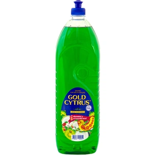Засіб для ручного миття посуду Gold Cytrus Лайм 1.5 л (4820167000059) зображення 1