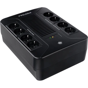 Пристрій безперебійного живлення Prologix 850VA 480W (PLP850VA8LED) зображення 1
