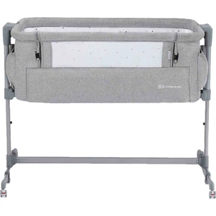Ліжечко Kinderkraft приставная кроватка-люлька Neste Up Grey Light Melange (5902533915279) зображення 1