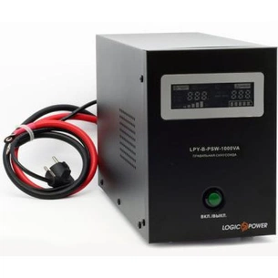 Пристрій безперебійного живлення LogicPower LPY- B - PSW-1000VA+, 10А/20А (4151) зображення 1