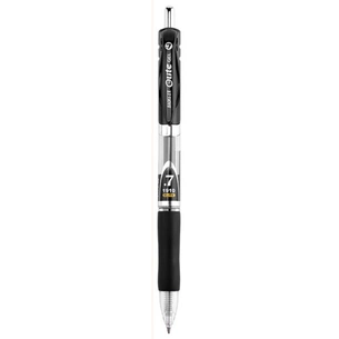 Ручка гелева Baoke Elite автоматична з грипом 0,7 мм чорна (PEN-BAO-PC1910-B) зображення 1