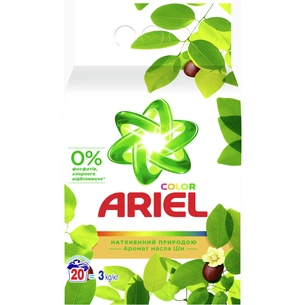Пральний порошок Ariel Аромат олії Ши 3 кг (8001090962089) зображення 1