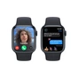 Смарт-годинник Apple Watch Series 9 GPS 45mm Midnight Aluminium Case with Midnight Sport Band - M/L (MR9A3QP/A) - зменшене зображення 6