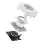 Система рідинного охолодження ID-Cooling DASHFLOW 360 XT LITE WHITE - зменшене зображення 5