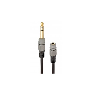 Перехідник 6.35мм M / F 3.5 мм Cablexpert (A-63M35F-0.2M) зображення 1