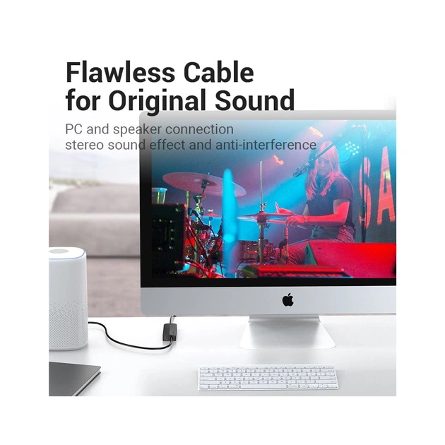 Концентратор Vention USB 3.0 to 3хUSB 3.0/2хTRS Audio/USB Micro 1.0m (CHIBF) - picture 5