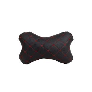 Подушка EVAtech ECO 27х16 см чорна з червоною ниткою (SPCRBR) зображення 1