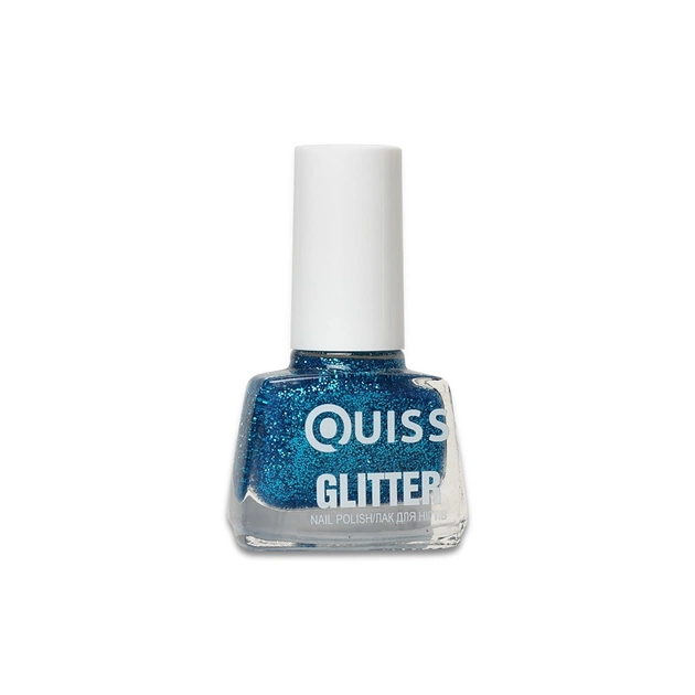 Лак для нігтів Quiss Glitter 05 (4823082014453) - зображення 1