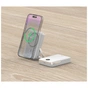 Батарея універсальна Atria 10000mAh, PD/20W, 15W Wireless MagSafe, White (WPD-W57) - зменшене зображення 12