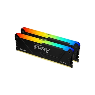 Модуль пам'яті для комп'ютера DDR4 16GB (2x8GB) 3200 MHz Beast Black Kingston Fury (ex.HyperX) (KF432C16BB2AK2/16WP) изображение 1