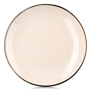 Тарілка Ardesto Emilia, 27.5см, кераміка, бежевий (AR0726EBG) зображення 1