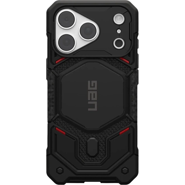 Чохол до мобільного телефона UAG Monarch Pro Magsafe iPhone 18 Pro Kevlar Black (114569113940) - зображення 1