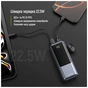 Батарея універсальна ColorWay 10 000 mAh Urban PD/22.5W, QC/4.0, Gray (CW-PB100LP03GR) - зменшене зображення 8