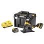 Штроборез DeWALT 54V XR FLEXVOLT Li-lon, диск 125х22.23 мм, 2x6Ah, TSTAK (DCG200T2) - уменьшенное изображение 1