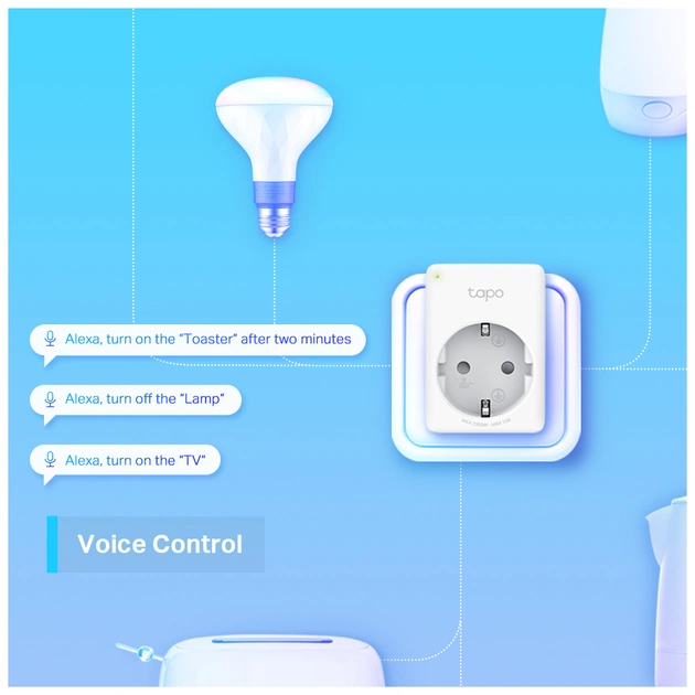 Розумна розетка TP-Link Tapo P100 (2-pack) (Tapo P100(2-pack)) - picture 6