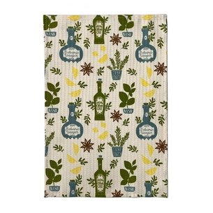 Рушник Прованс вафельний Прянощі 34х50 см (4823093452596) зображення 1