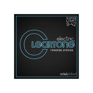 Струни для гітари Cleartone Electric Nickel-Plated Super Light (09-42) (9409) зображення 1