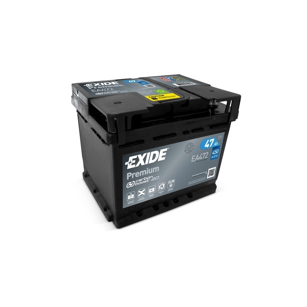 Аккумулятор автомобильный EXIDE PREMIUM 47A (EA472) - изображение 1