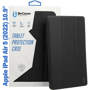 Чохол до планшета BeCover Tri Fold Soft TPU Silicone Apple iPad Air 5 (2022) 10.9" Black (708509) зображення 1