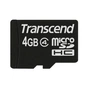 Карта пам'яті Transcend 4Gb microSDHC class 4 (TS4GUSDC4) - зменшене зображення 1