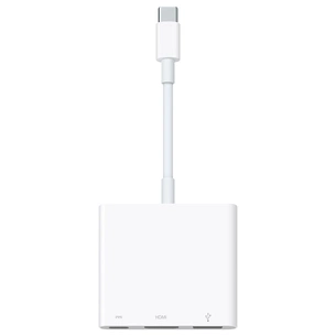 Адаптер Apple USB-C Digital AV Multiport Adapter, Model A2119 (MW5M3ZM/A) зображення 1