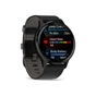 Смарт-годинник Garmin Venu 3, Black + Slate, Leather, GPS (010-02784-52) - зменшене зображення 3