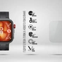 Плівка захисна Armorstandart Matte hydrogel Huawei Watch Fit 5 Pro 6 pcs (ARM93588) - зменшене зображення 2