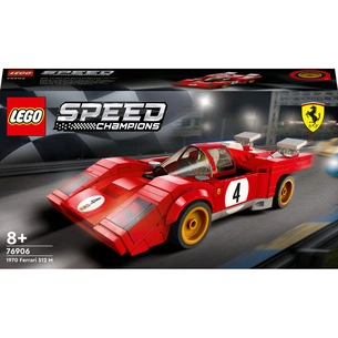 Конструктор LEGO Speed Champions 1970 Ferrari 512 M 291 деталь (76906) зображення 1