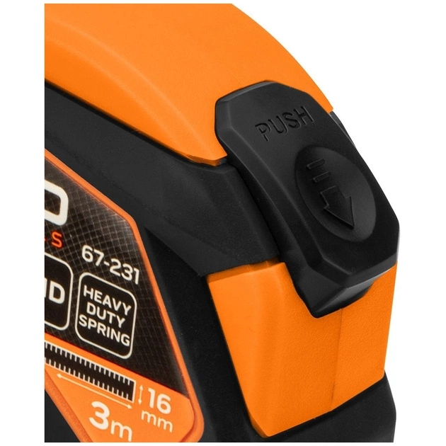 Рулетка Neo Tools 3мx16мм, з фіксатором змотування, магніт (67-231) - picture 6