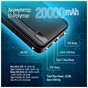 Батарея універсальна ColorWay 20 000 mAh PD/22.5W, QC/3.0, black (CW-PB200LPA4BK-PD) - зменшене зображення 6