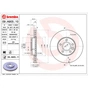 Гальмівний диск Brembo 09.A905.10 - зменшене зображення 1