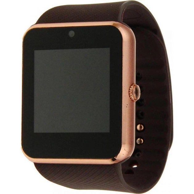 Смарт-годинник UWatch Smart GT08 Gold/Brown (F_76520) - зображення 1